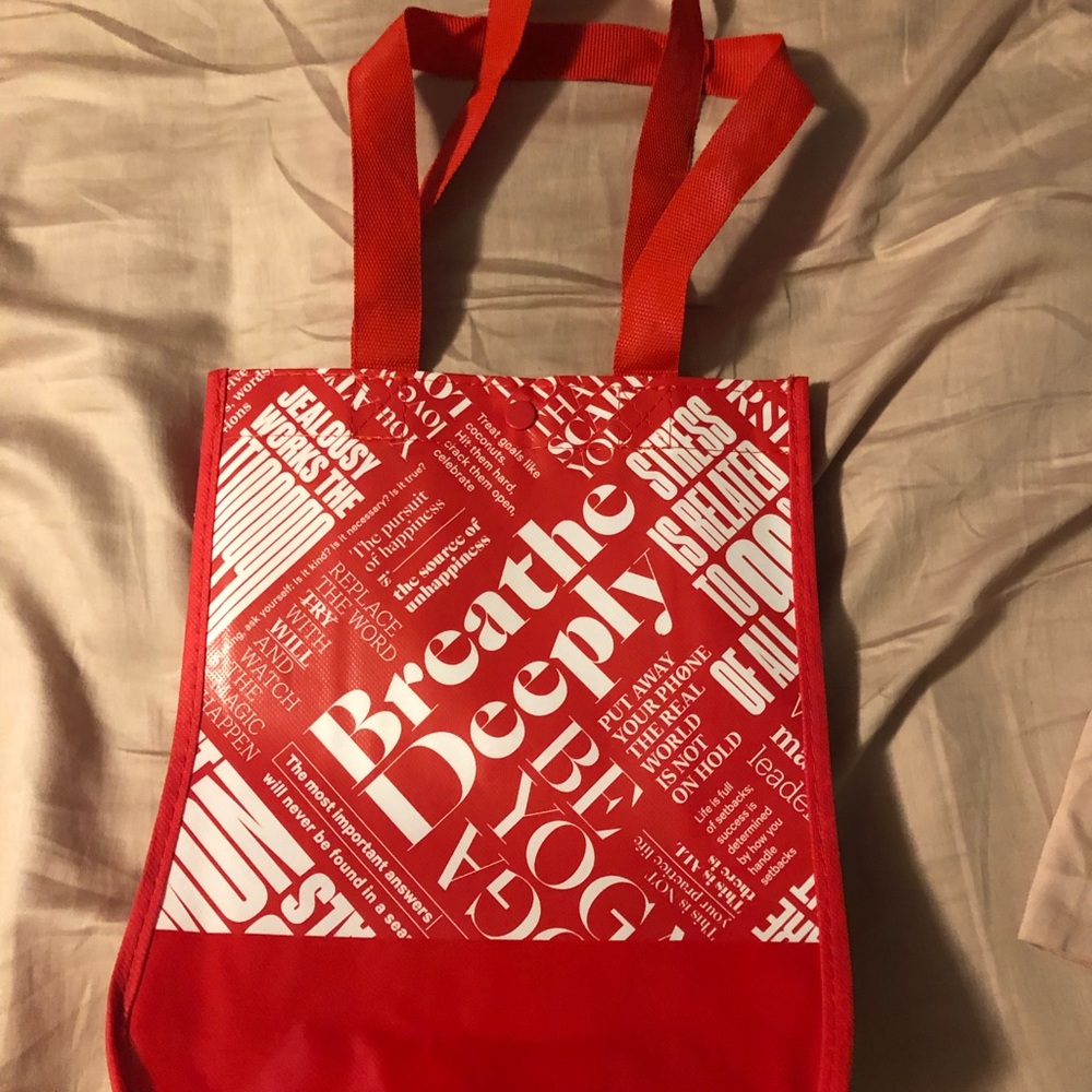 Lululemon Red bag